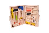 Zabawa w udawanie - Small Foot - Wooden tool box 13 pcs. - 2079