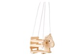 Zabawki na zewnatrz - Small Foot - Wooden Horse Swing 145cm - 4774