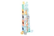 Zabawki dla niemowląt - Small Foot - Stacking Tower with Forest Animals Pastel 10 pcs. - 11721