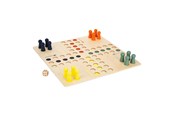 gry-planszowe-karciane-i-kosci - Small Foot - Wooden Ludo Game XL - 11783