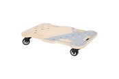 Zabawki dla niemowlat - Small Foot - Wooden Roller Board Blue - 12244