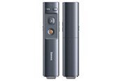 Akcesoria komputerowe - Baseus Orange Dot Multifunctionale remote control for presentation with a laser pointer - gray - ACFYB-B0G