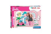 Puzzle - Clementoni Jigsaw Puzzle Super Color - Barbie Pink Podłoga - 27163