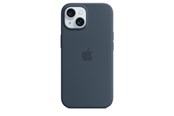 Telefon - Pokrowiec i etui - Apple iPhone 15 Silicone Case with MagSafe - Storm Blue - MT0N3ZM/A