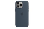 Telefon - Pokrowiec i etui - Apple iPhone 15 Pro Max Silicone Case with MagSafe - Storm Blue - MT1P3ZM/A