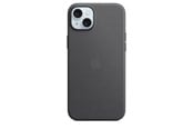 Telefon - Pokrowiec i etui - Apple iPhone 15 Plus FineWoven Case with MagSafe - Black - MT423ZM/A
