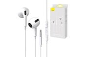 Sluchawki, zestaw sluchawkowy - Baseus Encok H17 Earphones (white) - NGCR020002