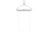 Telefon - Pokrowiec i etui - Baseus Cylinder Slide-cover waterproof smartphone bag (white) - FMYT000002