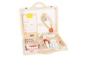 Zabawa w udawanie - Small Foot - Wooden Doctor and Dentist 2in1 Set in Suitcase - 11743