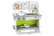 Zabawa w udawanie - Small Foot - Wooden Play Kitchen Compact 9dlg. - 11158