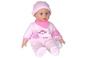 Lalki i akcesoria - Simba Laura Drinking Baby Doll 38cm - 105140009
