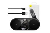 Telefon - Adapter i Ladowarka - Baseus Dual Qi wireless charger  Digital LED Display 20W - WXSX010101