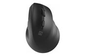 Myszka - Natec CRAKE 2 - vertical mouse - 2.4 GHz Bluetooth 5.0 - black - Vertical mouse - Optyczny - 6 - Czarny - NMY-2048