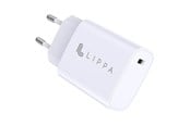Telefon - Adapter i Ladowarka - Lippa 20W USB-C PD Wall Charger - White - LPWC5004
