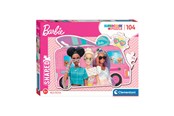 Puzzle - Clementoni Jigsaw Puzzle Super Color - Barbie Surf Bus 104 pcs. Podłoga - 27162