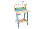 Kreatywne gry - Small Foot - Wooden Workbench Nordic 30dlg. - 11375