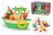 Samochody i pojazdy - Simba Sam Charlies Fishing Boat and Figurine - 109252574