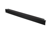 Akcesoria sieciowe - Deltaco 19-8 19" 1U plastic cover patch panel screw-free installation black - 19-8