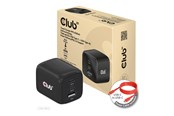 Telefon - Adapter i Ładowarka - Club 3D CAC-1913 power adapter - GaN technology triple port - USB Type A 2 x USB-C - 65 Watt - CAC-1913EU