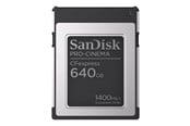Karta pamieci - SANDISK PRO-CINEMA - CFexpress Type-B - 1700MB/s - 640GB - SDCFEC-640G-GN4NN