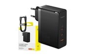 Telefon - Adapter i Ladowarka - Baseus Wall charger GaN5 Pro 2xUSB-C + USB 160W (black) - P10110825113-00