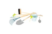 Zabawki na zewnatrz - Small Foot - Wooden Children's Garden Tools 8 pcs - 11883