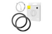 Telefon - Inne akcesoria - Baseus Halo Magnetic Ring for phones MagSafe (black) - PCCH000001