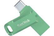 USB Stick - SANDISK Ultra Dual Drive Go - Zielony absynt - 128GB - USB Stick - SDDDC3-128G-G46AG