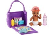Lalka, miś i akcesoria - Barbie Skipper Babysitters inc (Baby Changing Playset) - 0887961803556