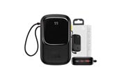 Powerbank - Baseus Powerbank Qpow PRO with Lightning cable USB-C port and USB 20000mAh 20W (Black) Powerbank - Czarny - 20000 mAh - PPQD060201