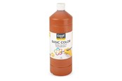 Kreatywne gry - Creall School paint Light brown 1 liter - 01818
