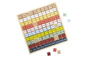 gry-planszowe-karciane-i-kosci - Small Foot - Wooden Calculator Board Addition Colo - 12415