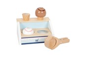 Zabawa w udawanie - Small Foot - Wooden Compact Ice Cream Stand Fresh. - 12416