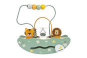 Zabawki dla niemowlat - Small Foot - Wooden Balance Motor Spiral Safari - 12459