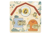 Zabawki dla niemowlat - Small Foot - Locks and Barrels Motor Activity Board - 12460
