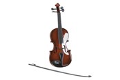 Zabawki drewniane - Small Foot - Wooden Classical Children's Violin with Bow - 7027