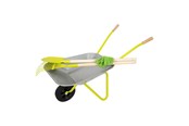 Zabawki na zewnatrz - Small Foot - Metal Wheelbarrow with Garden Tools - 11627