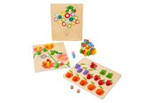 Interaktywne zabawki (Arduino itp.) - Small Foot - Caterpillar Never Enough Wooden Color - 11431