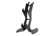 Uchwyty scienne, uchwyty AV i meble AV - Deltaco Dual Controller and Headset Stand in metal black - Max - recommended for - GAM-143