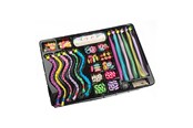 Zabawa w udawanie - Toi-Toys Decorate your Hair Beads and Hair Locks Set - 41854A