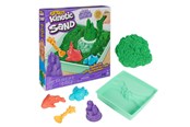 Kreatywne gry - Kinetic Sand Sandbox Set Green - 6067479