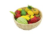 Zabawa w udawanie - Goki Fruit in a Basket 23pcs. - 51661