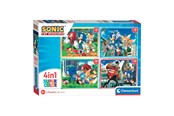 Puzzle - Clementoni Puzzles Sonic 4in1 Podłoga - 21522