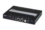 Siec i rozszerzenie sieci bezprzewodowej - ATEN CN9950 1-Local/Remote Share Access Single Port 4K DisplayPort KVM over IP Switch - CN9950-AT-G