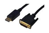 Kabel wyświetlacza - DIGITUS DisplayPort to DVI-D Cable - 2m - AK-340306-020-S