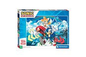 Puzzle - Clementoni Jigsaw Puzzle Super Sonic 104pcs. Podłoga - 27267
