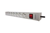 Kabel zasilajacy (zewnetrzny) - DIGITUS Professional A-19-STRIP-2-IMP - power distribution unit - A-19-STRIP-2-IMP