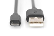Kabel USB - DIGITUS USB 2.0 Type-A to Type Micro-B - 1.8m - DB-300127-018-S