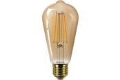Zarówka LED - Philips Żarówka światła LED Edison 3,1W (25W) Flame E27 - 929003628401
