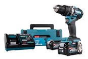 Wiertarka i srubokret elektryczny - Makita Impact drill XGT® HP002G - HP002GD201